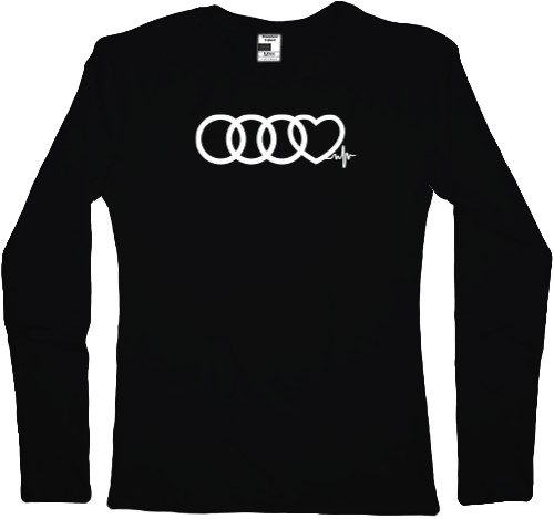 Women's Longsleeve Shirt - audi - Mfest