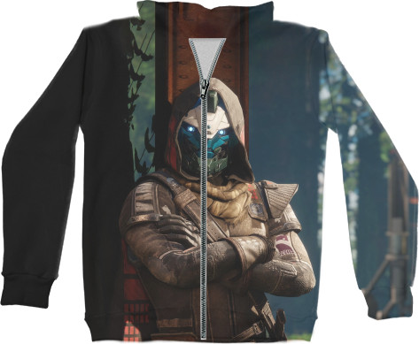 Kids' Zip-through Hoodie 3D - DESTINY [12] - Mfest