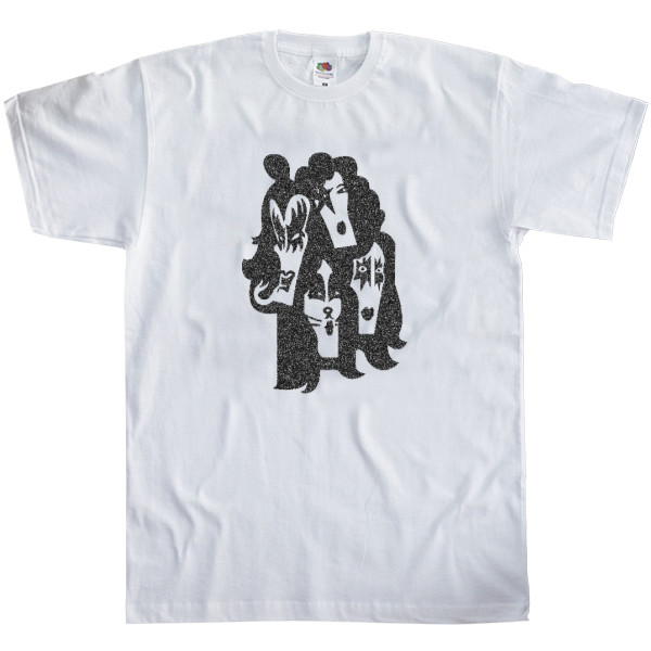 Men's T-Shirt Fruit of the loom - KISS ART 4 - Mfest