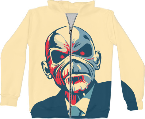 Kids' Zip-through Hoodie 3D - IRON MAIDEN [6] - Mfest