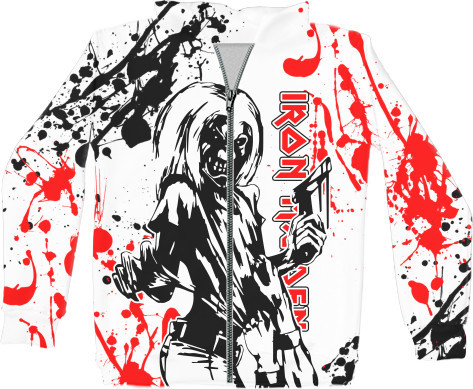 Kids' Zip-through Hoodie 3D - IRON MAIDEN [11] - Mfest