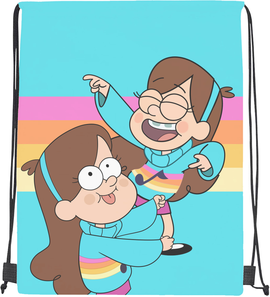 Drawstring Bag - GRAVITY FALLS [1] - Mfest