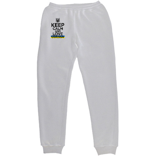 Men's Sweatpants - keep calm odessa - Mfest