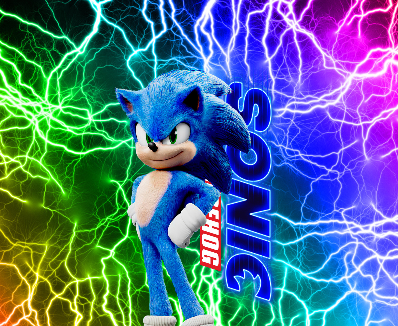 Килимок для Миші - SONIC (lightning 2) - Mfest