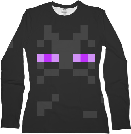 Women's Longsleeve Shirt 3D - Minecraft - Mfest