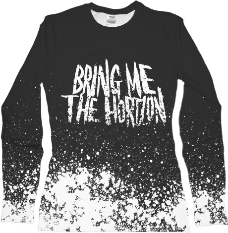 Футболка з Довгим Рукавом Жіноча 3D - Bring me the Horizon [6] - Mfest