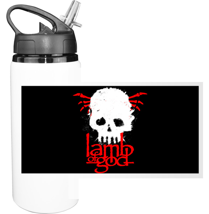 Sport Water Bottle - Lamb of God 15 - Mfest