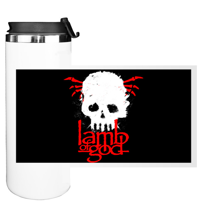 Water Bottle on Tumbler - Lamb of God 15 - Mfest