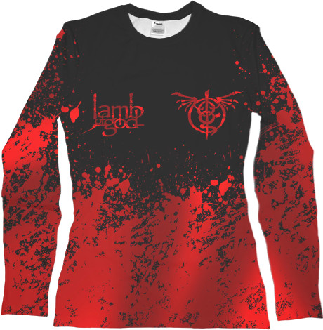 Women's Longsleeve Shirt 3D - Lamb of God 8 - Mfest