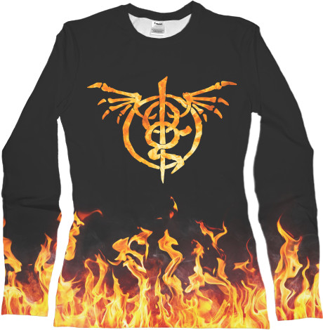 Women's Longsleeve Shirt 3D - Lamb of God 11 - Mfest