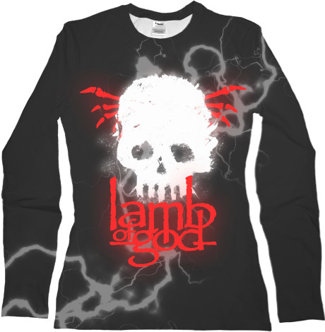 Women's Longsleeve Shirt 3D - Lamb of God 13 - Mfest