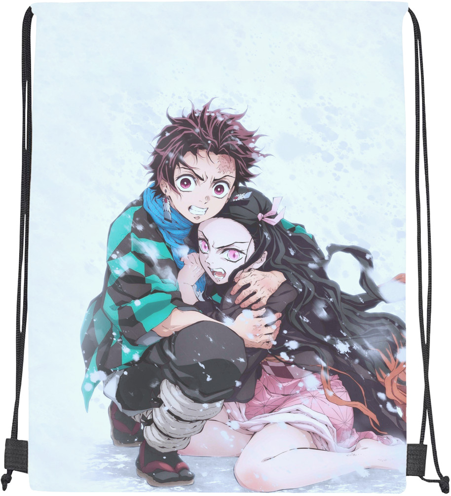 Drawstring Bag - DEMON SLAYER: KIMETSU NO YAIBA [58] - Mfest