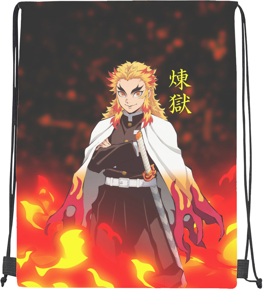 Drawstring Bag - DEMON SLAYER: KIMETSU NO YAIBA [62] - Mfest