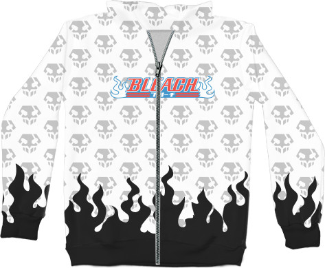 Kids' Zip-through Hoodie 3D - BLEACH (2) - Mfest