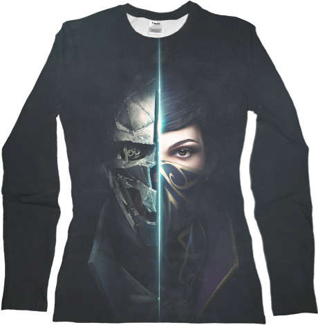 Women's Longsleeve Shirt 3D - Dishonored 8 - Mfest