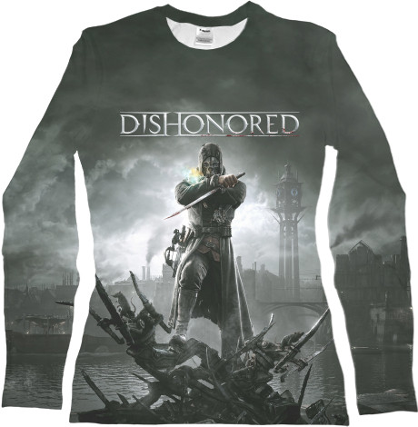 Women's Longsleeve Shirt 3D - Dishonored 3 - Mfest