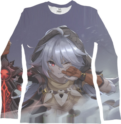 Women's Longsleeve Shirt 3D - GENSHIN IMPACT (ART 6) - Mfest