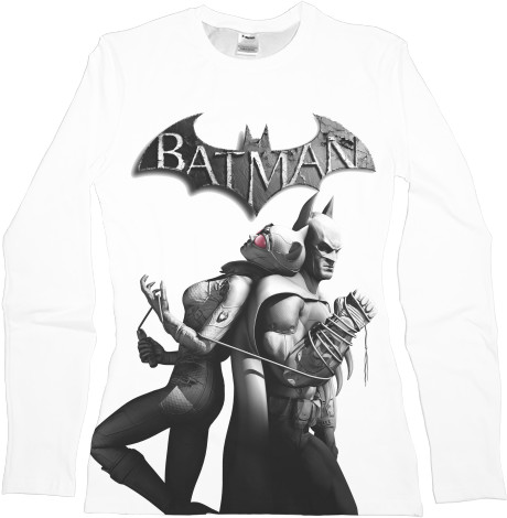 Women's Longsleeve Shirt 3D - Batman: Arkham City (4) - Mfest