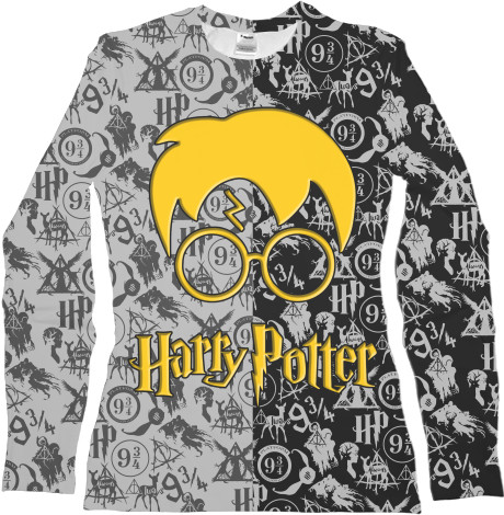 Women's Longsleeve Shirt 3D - HARRY POTTER (17) - Mfest