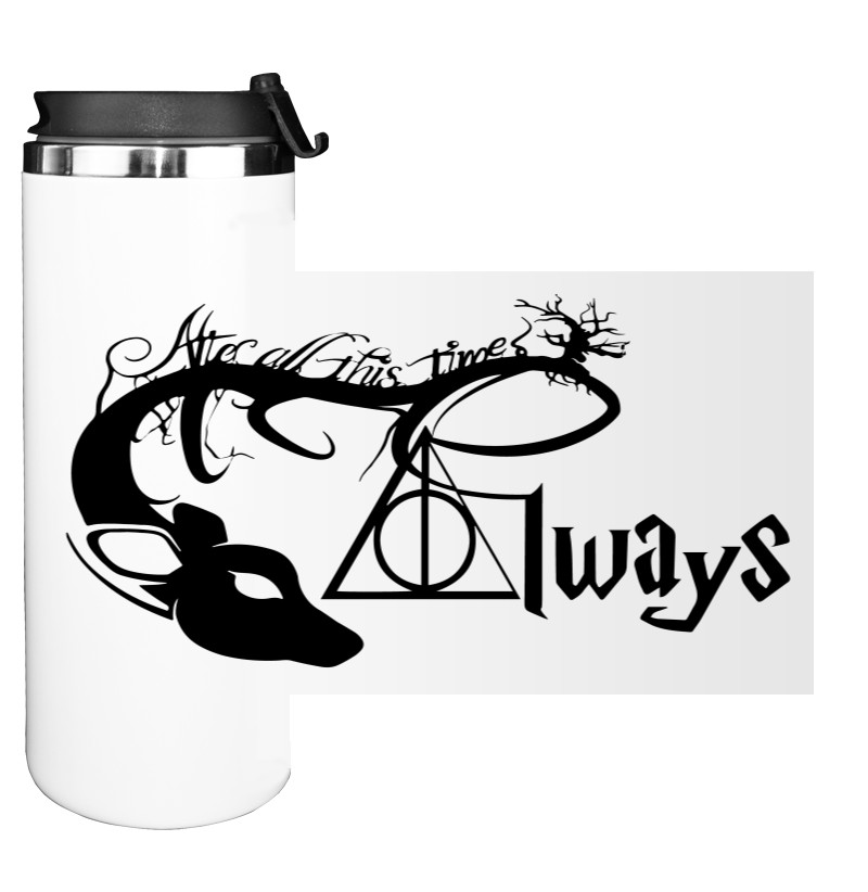 Water Bottle on Tumbler - HARRY POTTER (4) - Mfest