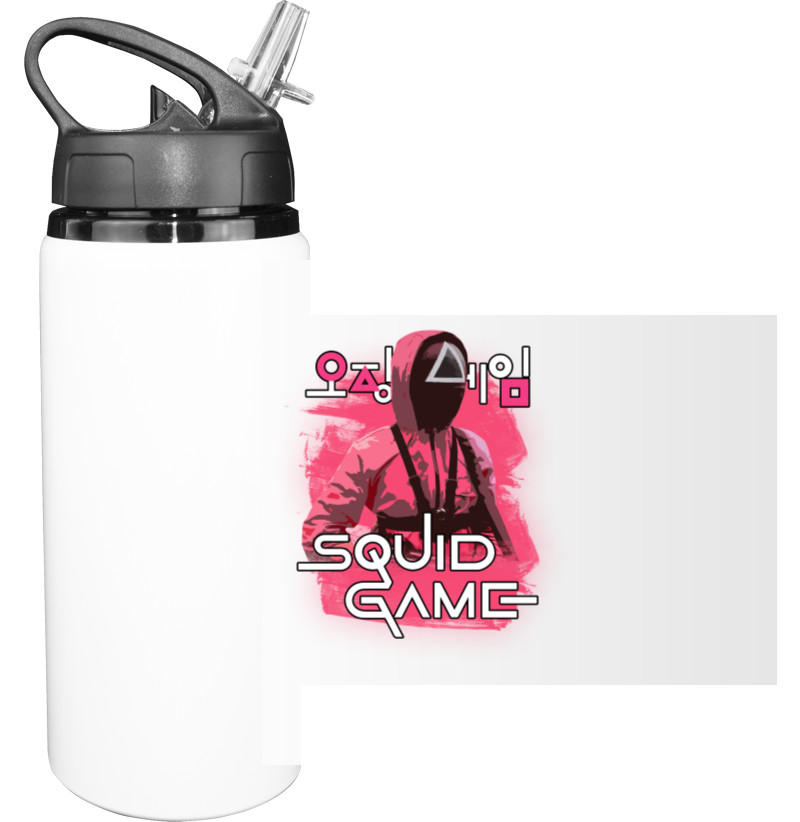 Sport Water Bottle - Игра в кальмара (Squid Game) 3 - Mfest