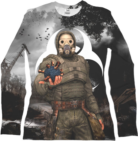 Women's Longsleeve Shirt 3D - S.T.A.L.K.E.R. 2 | СТАЛКЕР 2 [7] - Mfest