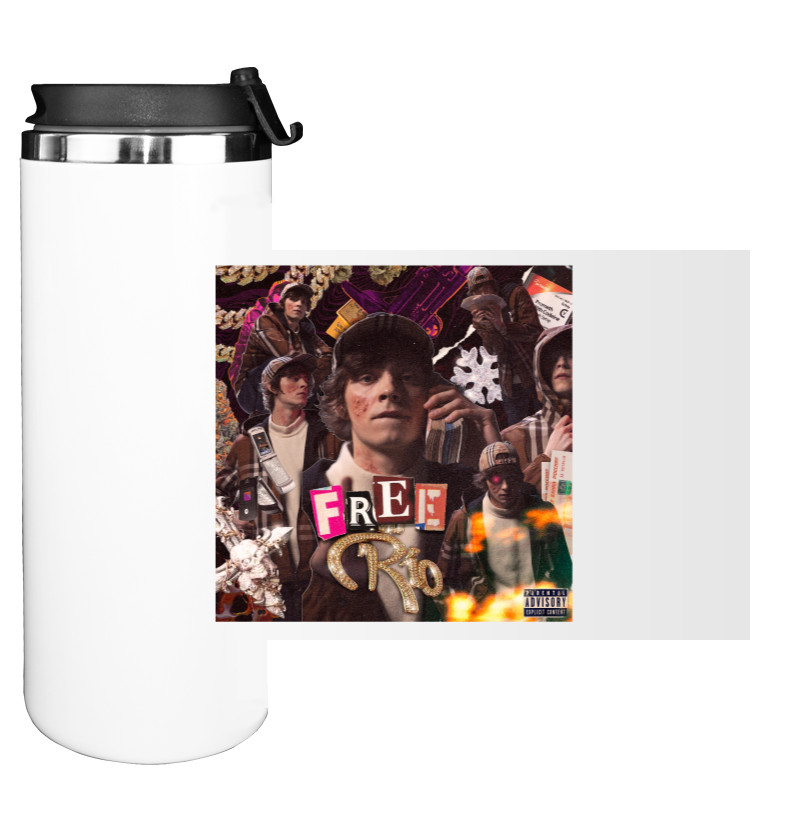 Water Bottle on Tumbler - OG BUDA (8) - Mfest