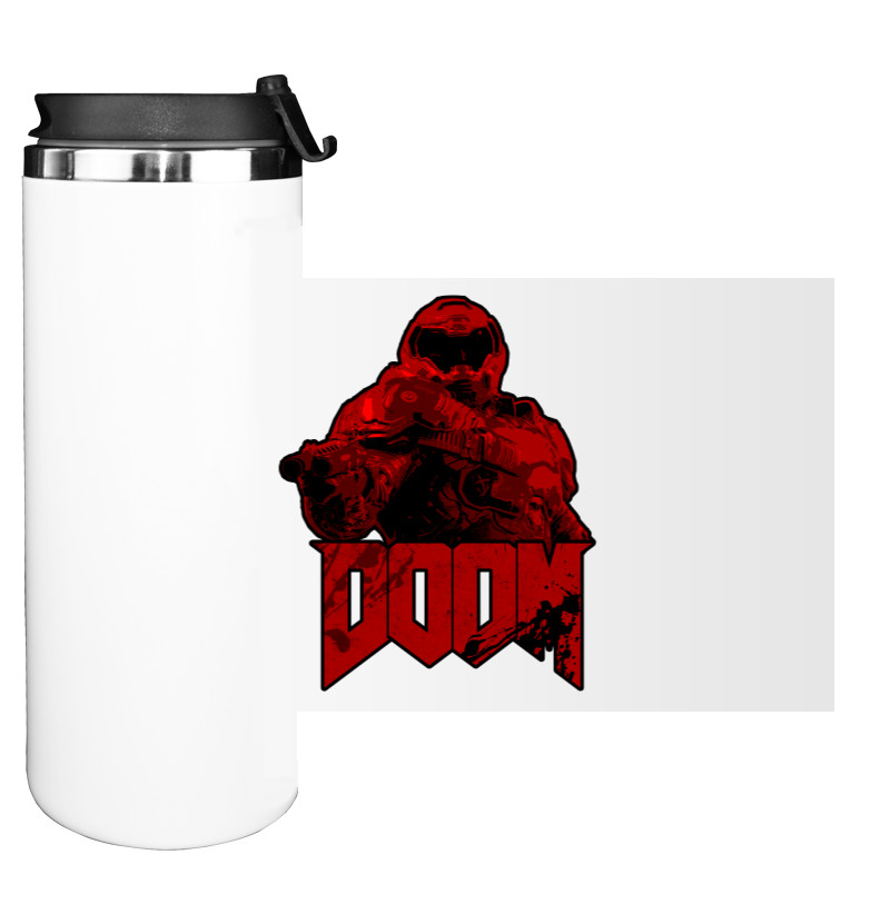 Water Bottle on Tumbler - DOOM 6 - Mfest