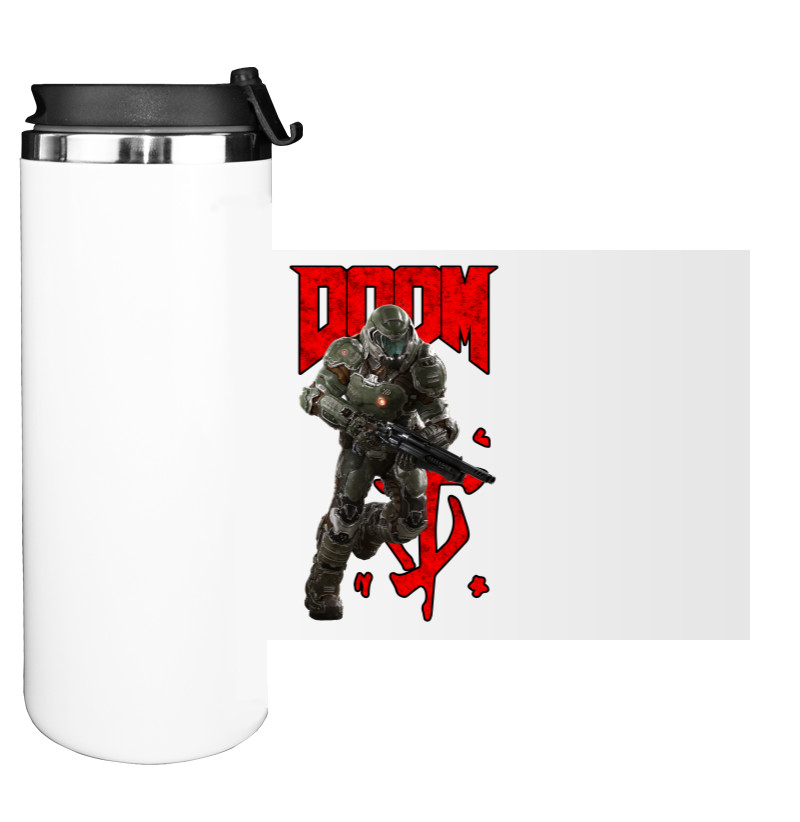 Doom - Water Bottle on Tumbler - DOOM 10 - Mfest