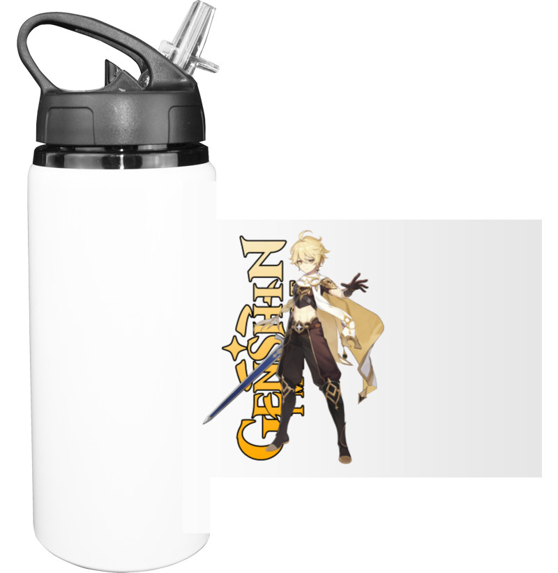 Sport Water Bottle - GENSHIN IMPACT (Traveler) - Mfest