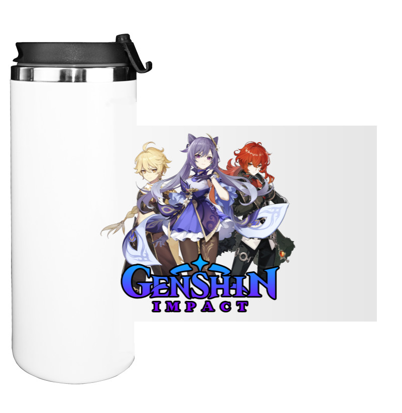 Water Bottle on Tumbler - GENSHIN IMPACT (HEROS) - Mfest