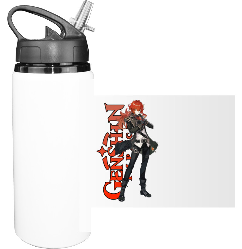 Sport Water Bottle - GENSHIN IMPACT (Diluc) - Mfest