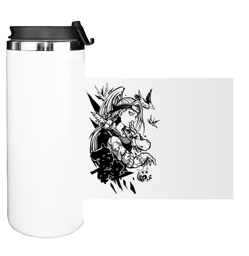 Water Bottle on Tumbler - DEIDARA (TATTO) - Mfest