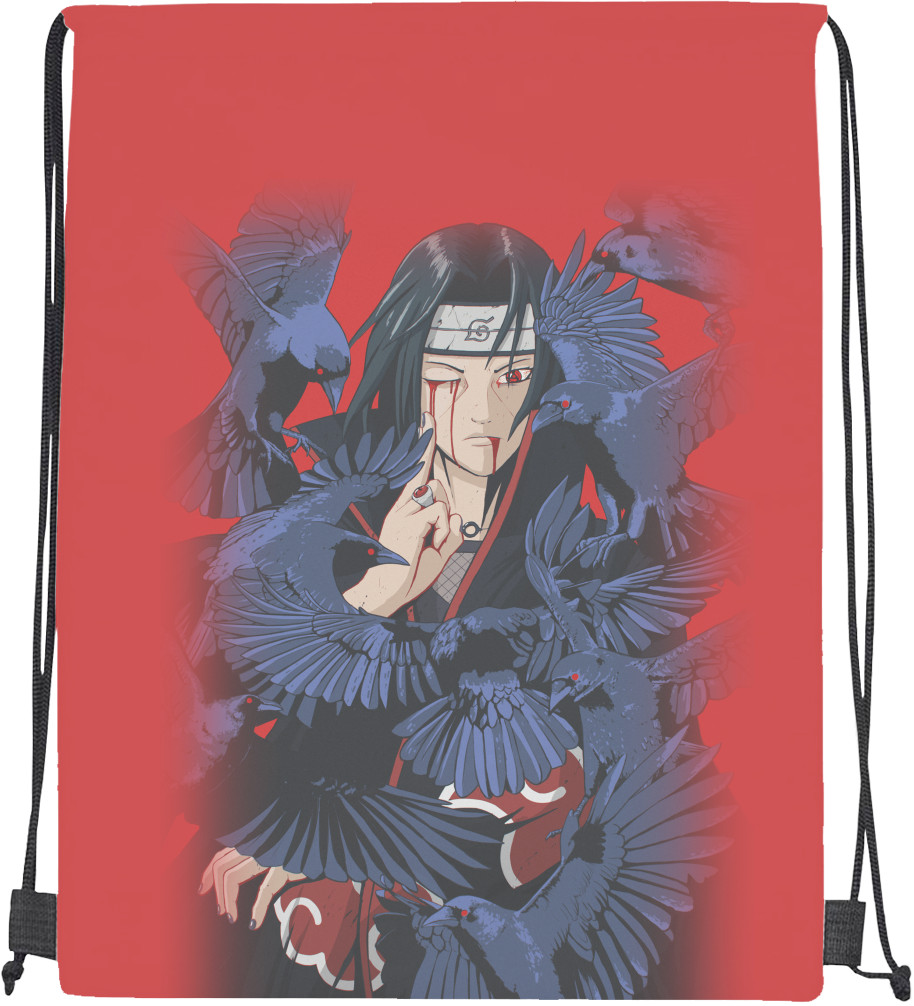 Drawstring Bag - Itachi (Crows) - Mfest