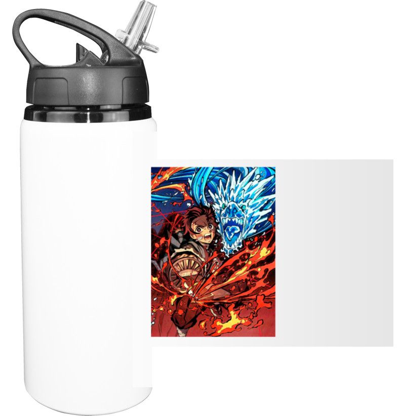 Sport Water Bottle - Demon Slayer: Kimetsu no Yaiba [45] - Mfest