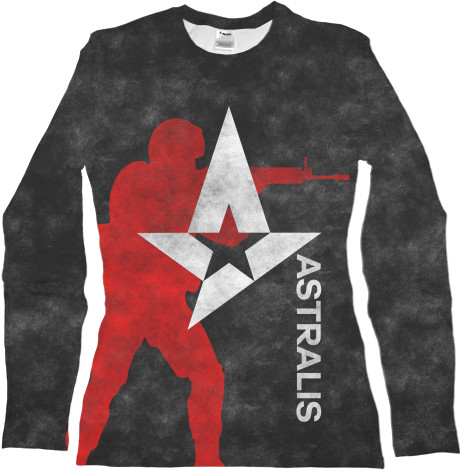 Women's Longsleeve Shirt 3D - Astralis [15] - Mfest