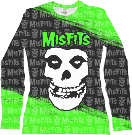 Women's Longsleeve Shirt 3D - MISFITS [6] - Mfest