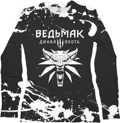 Women's Longsleeve Shirt 3D - THE WITCHER [7] - Mfest