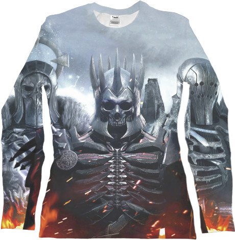 Women's Longsleeve Shirt 3D - THE WITCHER [2] - Mfest