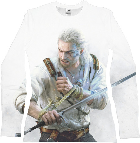 Women's Longsleeve Shirt 3D - THE WITCHER [3] - Mfest