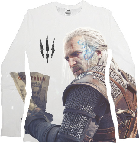 Women's Longsleeve Shirt 3D - THE WITCHER [5] - Mfest