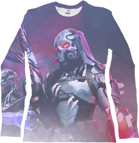 Women's Longsleeve Shirt 3D - Garena Free Fire [10] - Mfest