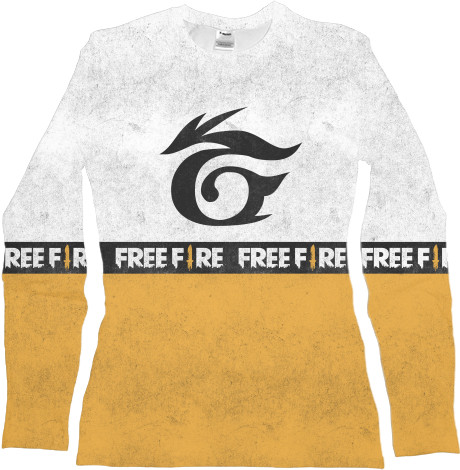 Women's Longsleeve Shirt 3D - Garena Free Fire [7] - Mfest