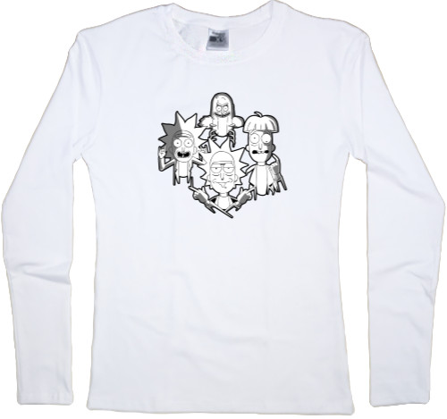 Women's Longsleeve Shirt - RICK AND MORTY [5] - Mfest