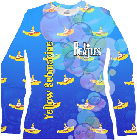 Women's Longsleeve Shirt 3D - BEATLES [7] - Mfest