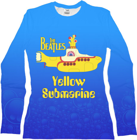 Women's Longsleeve Shirt 3D - BEATLES [6] - Mfest