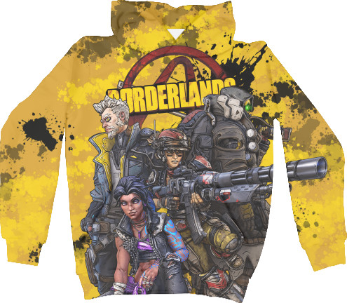 Kids' Hoodie 3D - BORDERLANDS [4] - Mfest