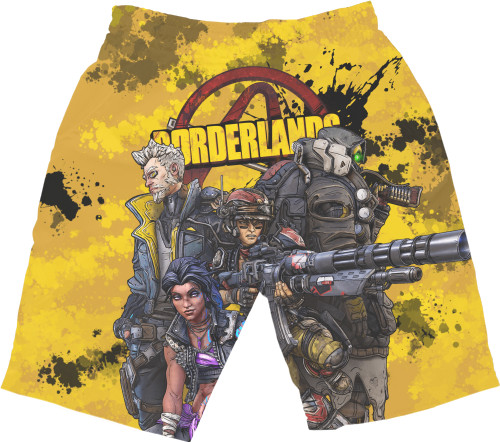 Men's Shorts 3D - BORDERLANDS [4] - Mfest