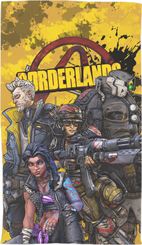 Рушник 3D - BORDERLANDS [4] - Mfest