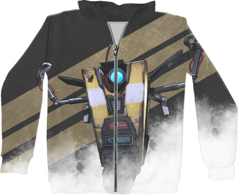 Unisex Zip-through Hoodie 3D - BORDERLANDS [3] - Mfest